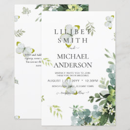 Chic Eukalyptus Greenerity Blätter Emerald Wedding