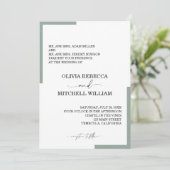 Chic Eukalyptus Greenery Wedding (Stehend Vorderseite)