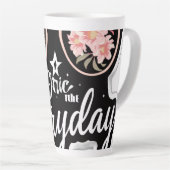 Chic Everyday Latte Tasse | Stilvolle Tall Coffee (Rechte Ecke)