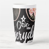 Chic Everyday Latte Tasse | Stilvolle Tall Coffee  (Vorderseite)