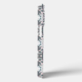 Chic Fall Ikat Muster Print Phone Case (Rückseite / Rechts)