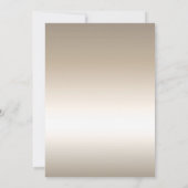 Chic Fall Sonnenblumen Paare Kinderdusche Einladun Einladung (Rückseite)