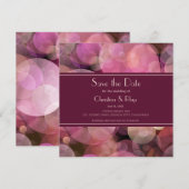 Chic Farben Save The Date (Vorne/Hinten)