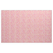 Chic farbenfroh gelb-rosa Geparden Print Polka Pun Stoff (Yard (91,4 cm))