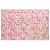 Chic farbenfroh gelb-rosa Geparden Print Polka Pun Stoff (Fat Quarter (45,7 x 55,9 cm))