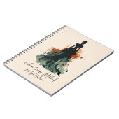 Chic Fashion Design Sketchbook Notizblock (Linke Seite)