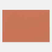 Chic Faux Mosaic Gray Terracotta Design Geschenkpapier Set (Vorderseite 2)