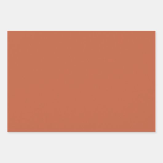 Chic Faux Mosaic Gray Terracotta Design Geschenkpapier Set (Vorderseite 2)