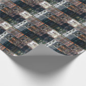 Chic Faux Mosaic Gray Terracotta Design set 2 Geschenkpapier (Ecke)