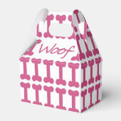 CHIC FAVOR/GESCHENKBOXEN_"Woof" DOG FAVOR BOX Geschenkschachtel (Rückseite)
