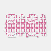 CHIC FAVOR/GESCHENKBOXEN_"Woof" DOG FAVOR BOX Geschenkschachtel (Ungefaltet)