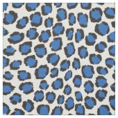 Chic fett aquamarines, blaues Muster Stoff (Muster)