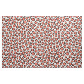 Chic fett Coral Cheetah Printmuster Stoff (Fat Quarter (45,7 x 55,9 cm))