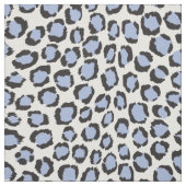 Chic fett hellblau-cheetah-Druckmuster Stoff (Muster)