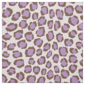Chic fett-lila-braunes, weißes Muster Stoff (Muster)