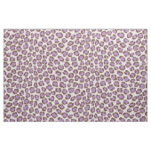 Chic fett-lila-braunes, weißes Muster Stoff (Fat Quarter (45,7 x 55,9 cm))