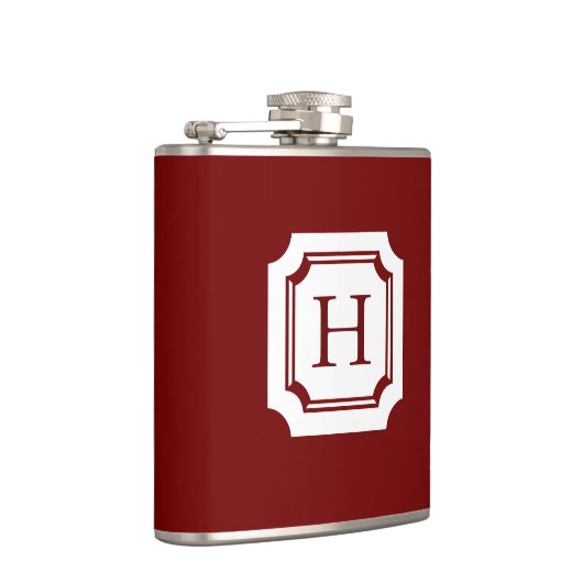 CHIC FLASK_18 RED MIT CLASSIC MONOGRAM FLACHMANN (Rechts)