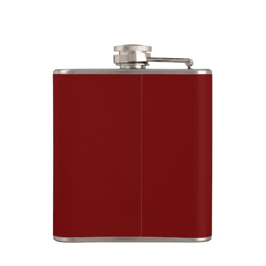 CHIC FLASK_18 RED MIT CLASSIC MONOGRAM FLACHMANN (Rückseite)