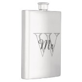 CHIC FLASK_ " Herr" AUF MONOGRAMM Flachmann (Rechts)
