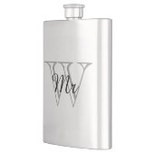 CHIC FLASK_ " Herr" AUF MONOGRAMM Flachmann (Links)