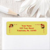 Chic Floral Address Label (Insitu)