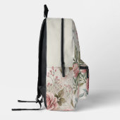 Chic Floral Bedruckter Rucksack (Links)