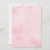 Chic Floral Brautparty By Mail Quarantine Party Einladung (Rückseite)