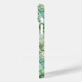Chic Floral Damask Sage Green Case-Mate iPhone Hülle (Rückseite / Links)