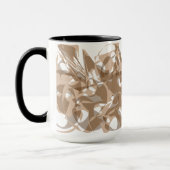 Chic Floral Design Tasse (Links)