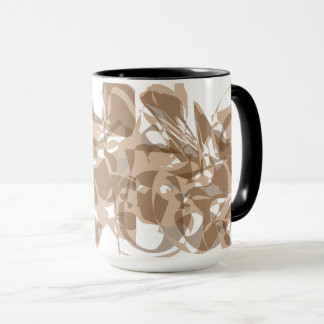 Chic Floral Design Tasse