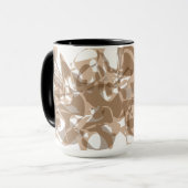 Chic Floral Design Tasse (Vorderseite Links)