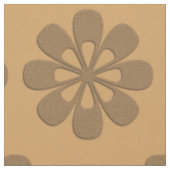Chic Floral Fall Ornament Muster Stoff (Nahaufnahme)