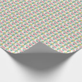 Chic Floral Geometrics: Geschenkpapier (Ecke)