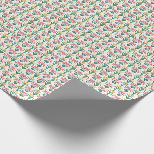 Chic Floral Geometrics: Geschenkpapier (Ecke)