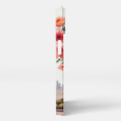 Chic floral Paris, Eiffelturm iPhone Case Hülle (Rechte Seite)