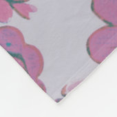 Chic Floral Pattern Fleecedecke (Ecke)