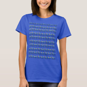 Chic Floral Pattern T-Shirt