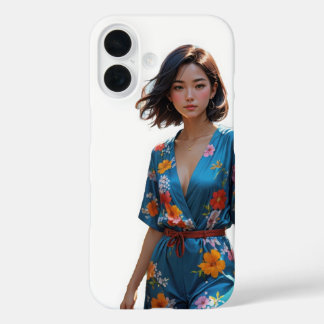 Chic Floral Protection - iPhone 16 Hülle