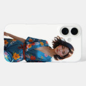 Chic Floral Protection - Case-Mate iPhone Hülle (Rückseite (Horizontal))