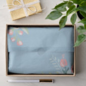 Chic Floral Seidenpapier (Geschenk)