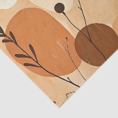 Chic floral Warm Mandala Rustikaler Herbst Seidenpapier (Ausschnitt)