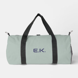 Chic Floral Watercolor Duffle Bag