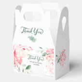 Chic Floral Wedding - Elegante Personalisiert Brid Geschenkschachtel (Geöffnet)