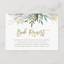 Chic Foliage | Babybuchanfrage