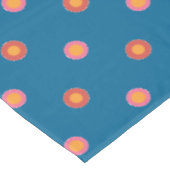 Chic Folk Art Collection Polka Dots Tableclout Tischdecke (Schrägansicht)