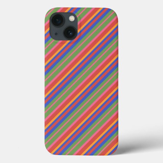 Chic Folk Art Collection Stripes iPad Mini Fall Case-Mate iPhone Hülle (Rückseite)
