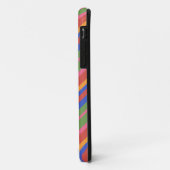 Chic Folk Art Stripes iPhone 5/5 Xtreme Fall Case-Mate iPhone Hülle (Hinten/Links)