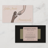 Chic Forever Jewelet Permanent Bracelet Visitenkarte (Vorne/Hinten)