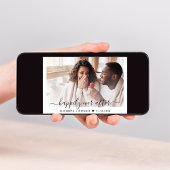 Chic Foto QR Code Wedding Save The Date