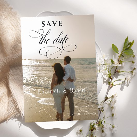 Chic Foto Save the Date